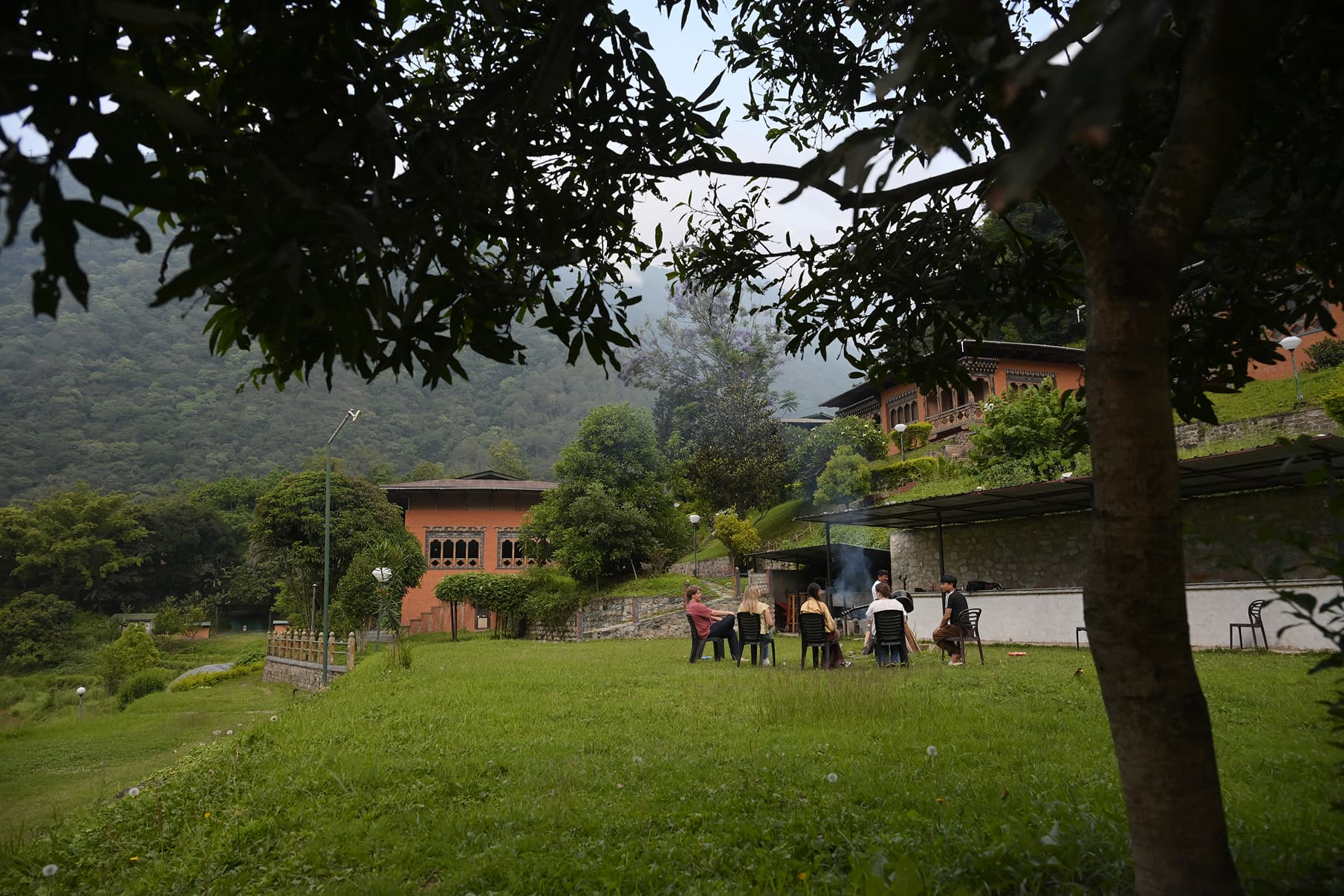 Bhutan mountains